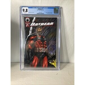 Batbear #1 (2015) CGC 9.8 White Pages | 1st Batbear & Jokbear | Bear Claw Studio